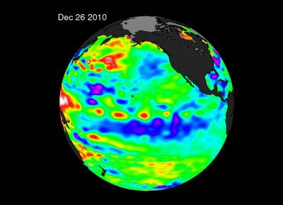 La Niña on Dec. 26, 2010
