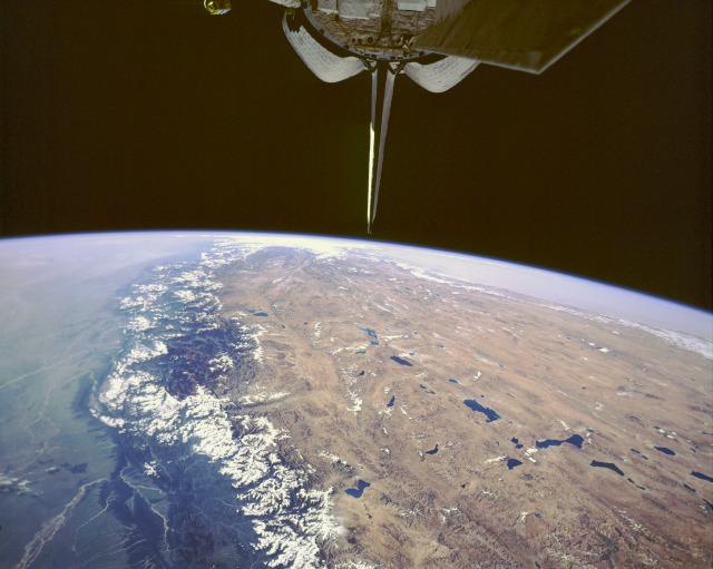 Tibetan Plateau from Space