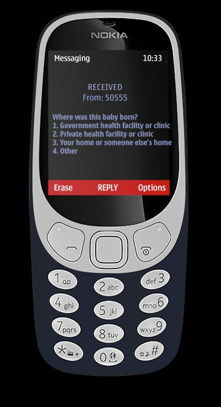 Text Message Poll During Ebola Outbreak in Liberia