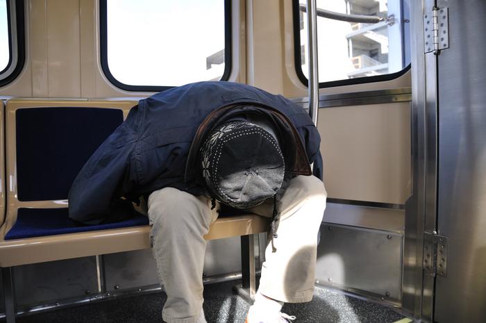 Sleeping on transit