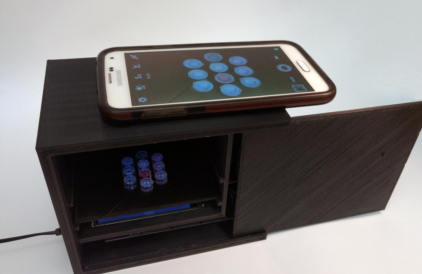 Mobile Enzyme Linked Immunosorbent Assay (MELISA)