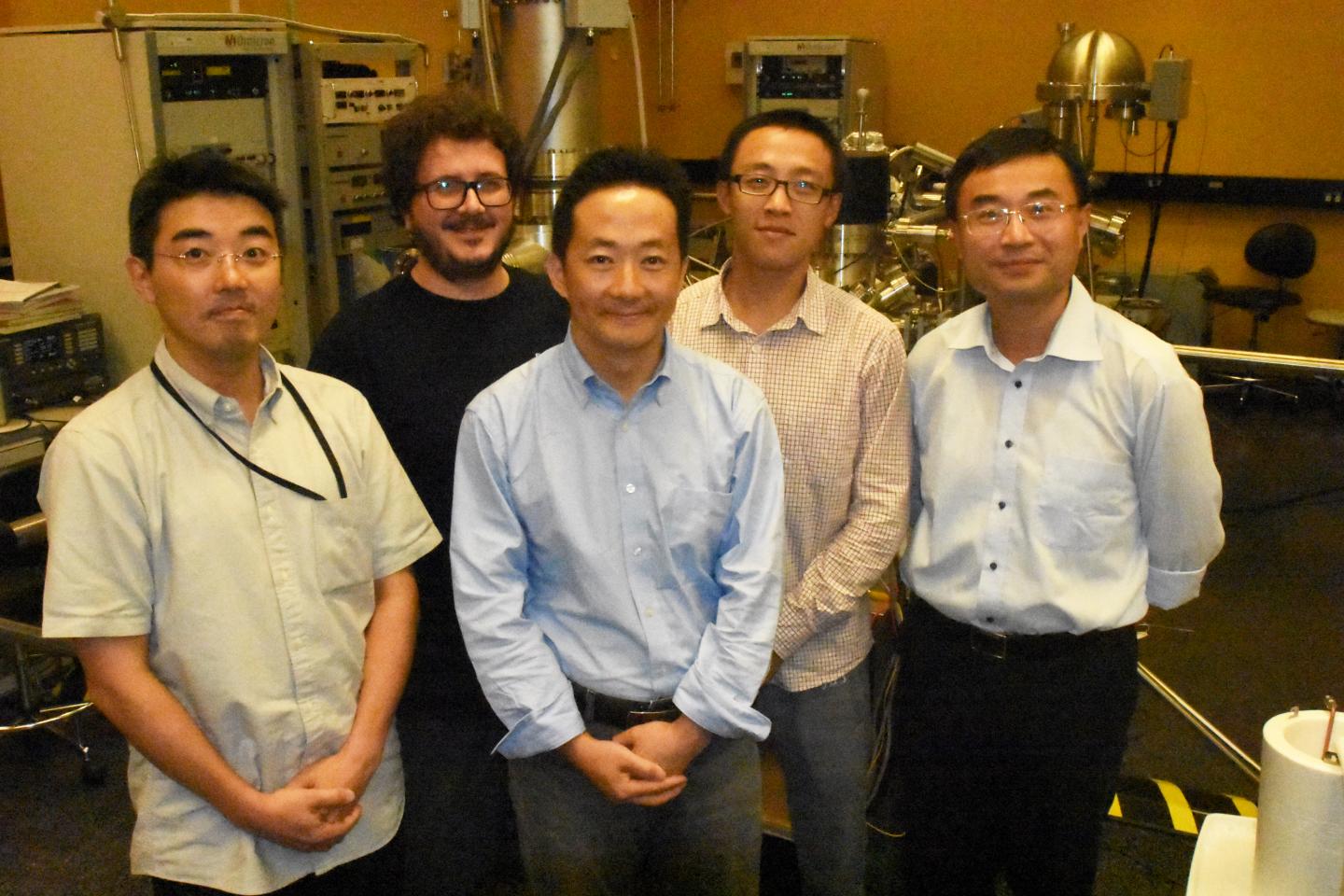 Researchers from the Energy Materials and Surface Sciences Unit