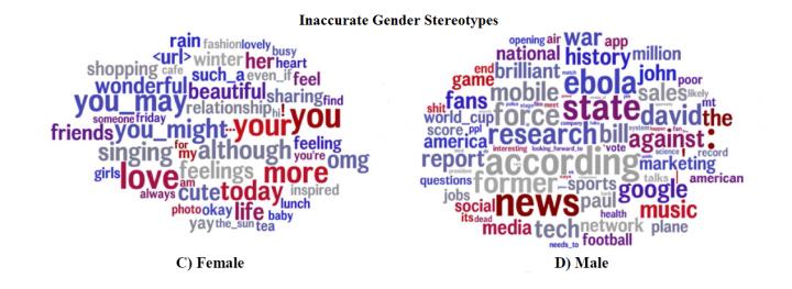 Inaccurate Gender Stereotypes