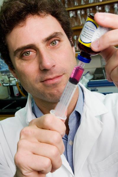 Tony Goldberg with Vaccine