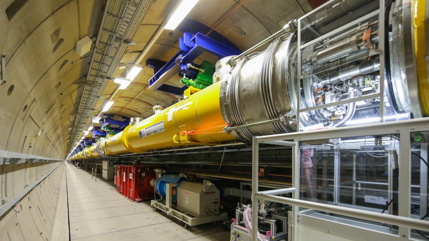 First Electrons Accelerated in European XFEL