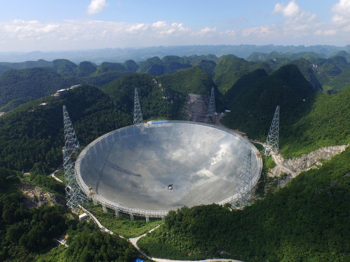The Five-hundred-meter Aperture Spherical radio Telescope (FAST)