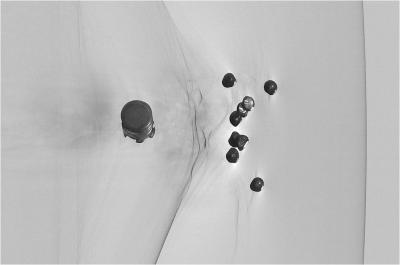 Background-Subtracted Streak Image