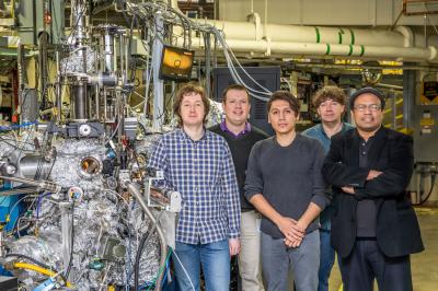 Zahid Hasan's Team During February 2019 Visit to Berkeley Lab's Advanced Light Source