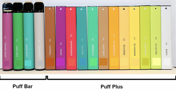 Disposable Puff electronic cigarettes