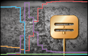 Illustration of combined materials characterization/device fabrication approach for superconducting qubits