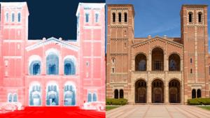 Thermal Infrared Image UCLA Royce Hall