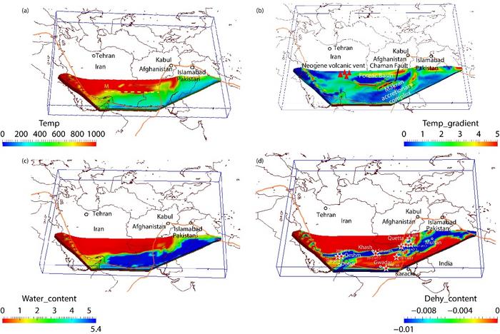 3-D Model of the Makran Subduction Zone