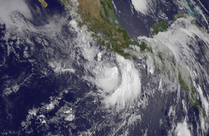 GOES-West Image of Carlos
