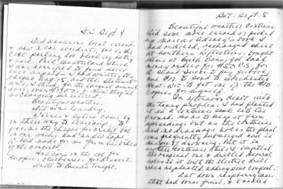 Vivian White Diary Entries - September 1992