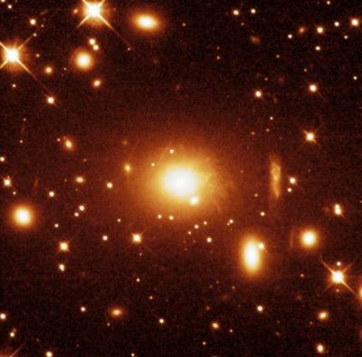 Massive Radio Galaxy PKS 0745-191