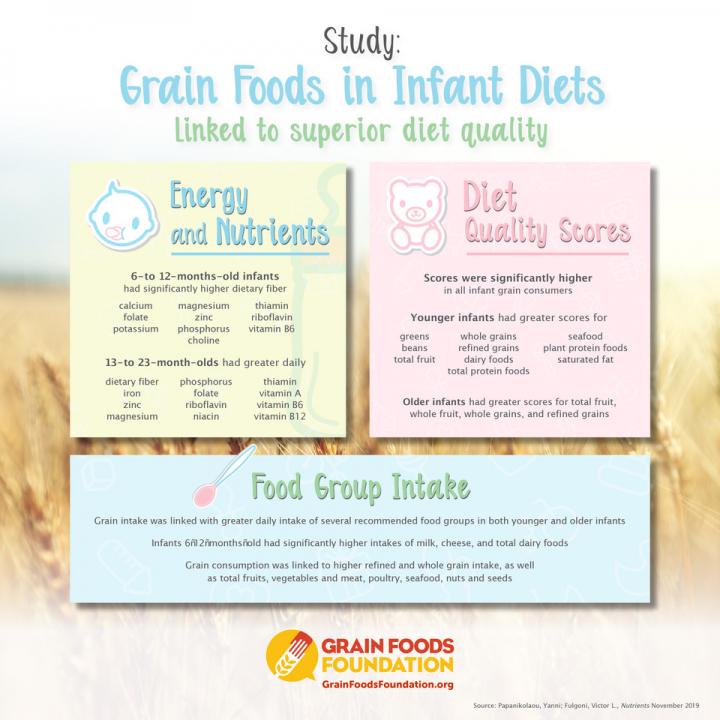 Infant Diet Infographic