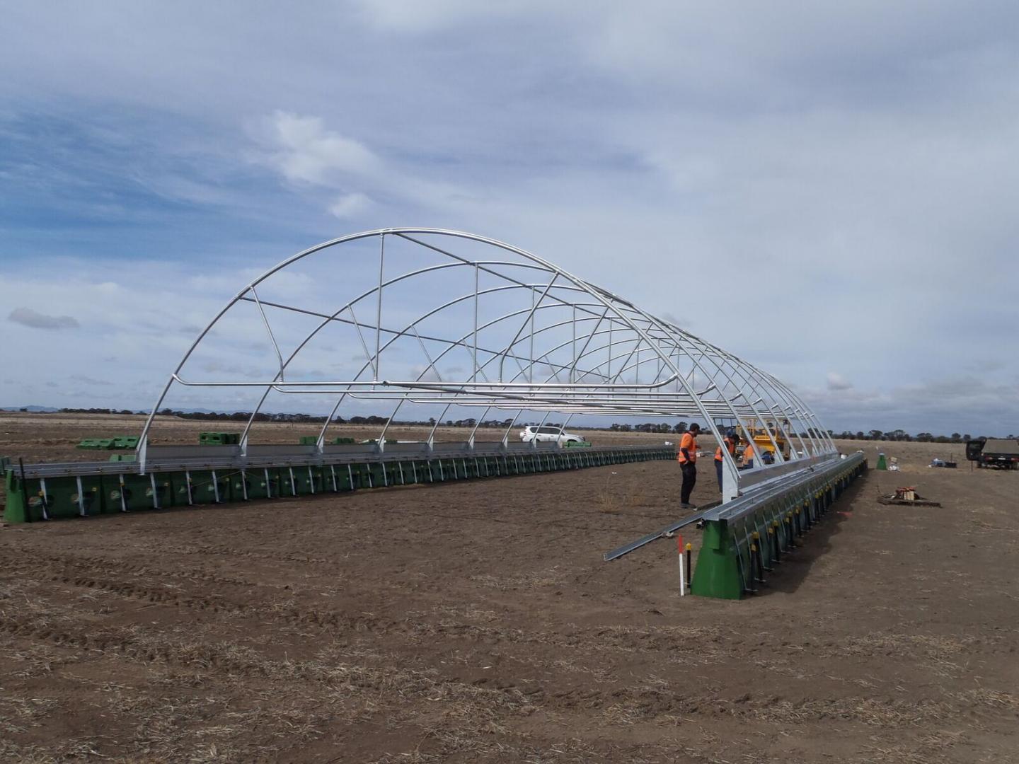 Rainout Shelter Skeleton