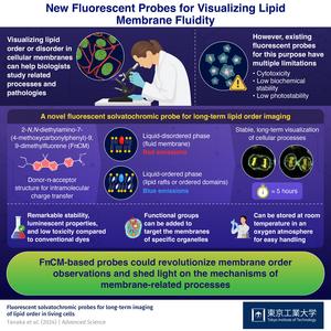 New Fluorescent Proves for Visualizeing Lipid Membrane Fluidity