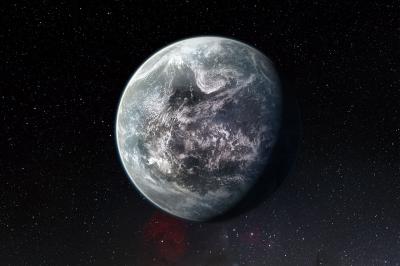 Artists's Impression of 1 of More Than 50 New Exoplanets Found by HARPS: HD 85512 b