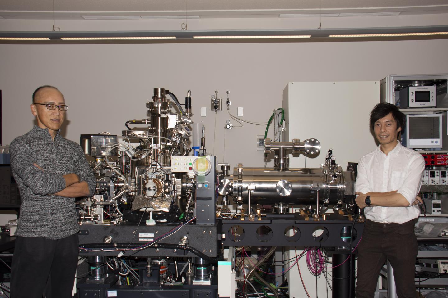 Cryo-Electron Microscope and Scientists