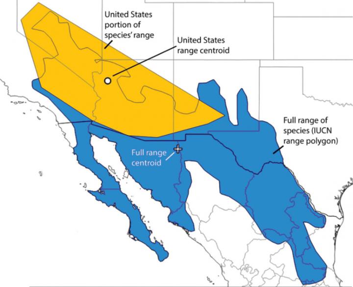 Geographic Range of the Merriam's Kangaroo Rat