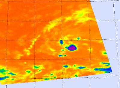 TD2 Looking Weaker on NASA Infrared Satellite Imagery