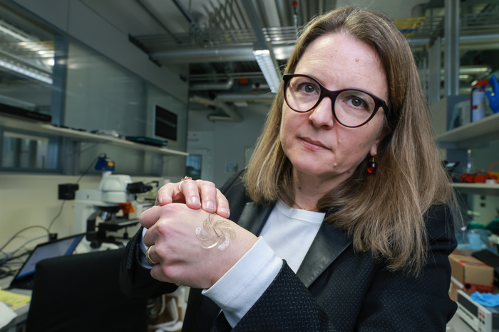 Stéphanie Lacour and deployable electrodes