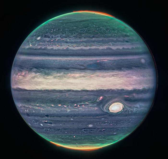 Jupiter by the JWST