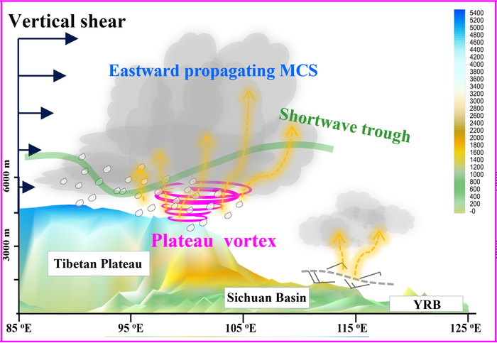 Universal features of long-lived eastward propagating MCSs over the Tibetan Plateau