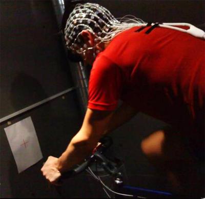 Test on the Bicycle Ergometer with the Measurement of Brain Activity