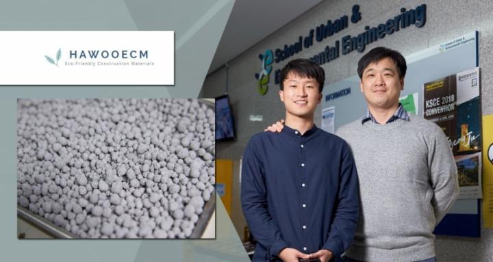 Dongho Jeon and His Advisor, Professor Jae Eun Oh