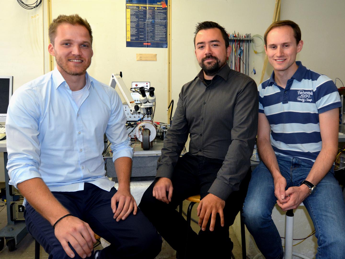 Christoph Klewe, Timo Kuschel, and Daniel Meier, Bielefeld University
