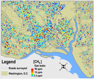 DC Gasleak Dotmap