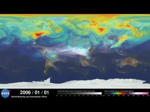 NASA Computer Model Provides a New Portrait of Carbon Dioxide