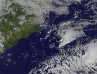 GOES-15 Image of Tropical Depression Alberto