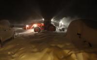 Snowblowing Tractors Helped Scientists in their Snow Research