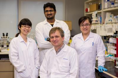 Peter Preiser, Sally Yap, Dr. Karthigayan Gunalan, and Dr. Annie Gao