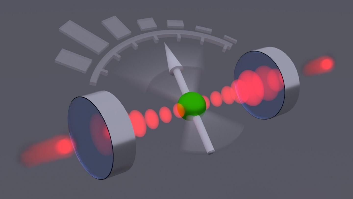 Quantum Sensor for Light Particles