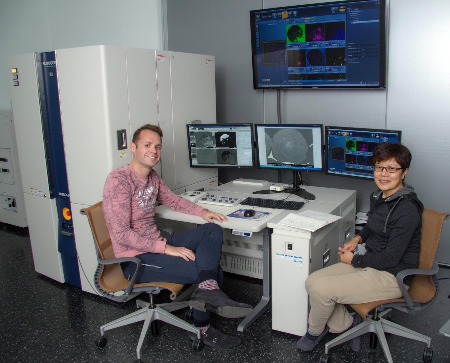 Dr. Pierre Haenecour and Professor Jane Howe