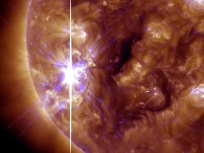 Sun Sends Out a Significant Solar Flare