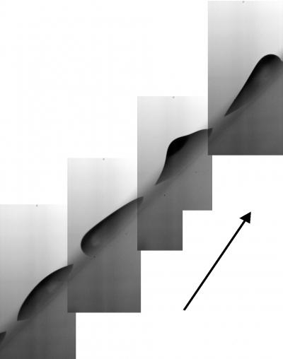 Droplets Climbing Uphill