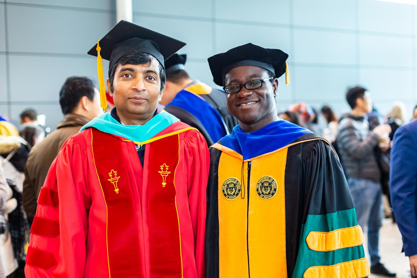 Dr. Latifur Khan, professor of computer science and Gbadebo Ayoade