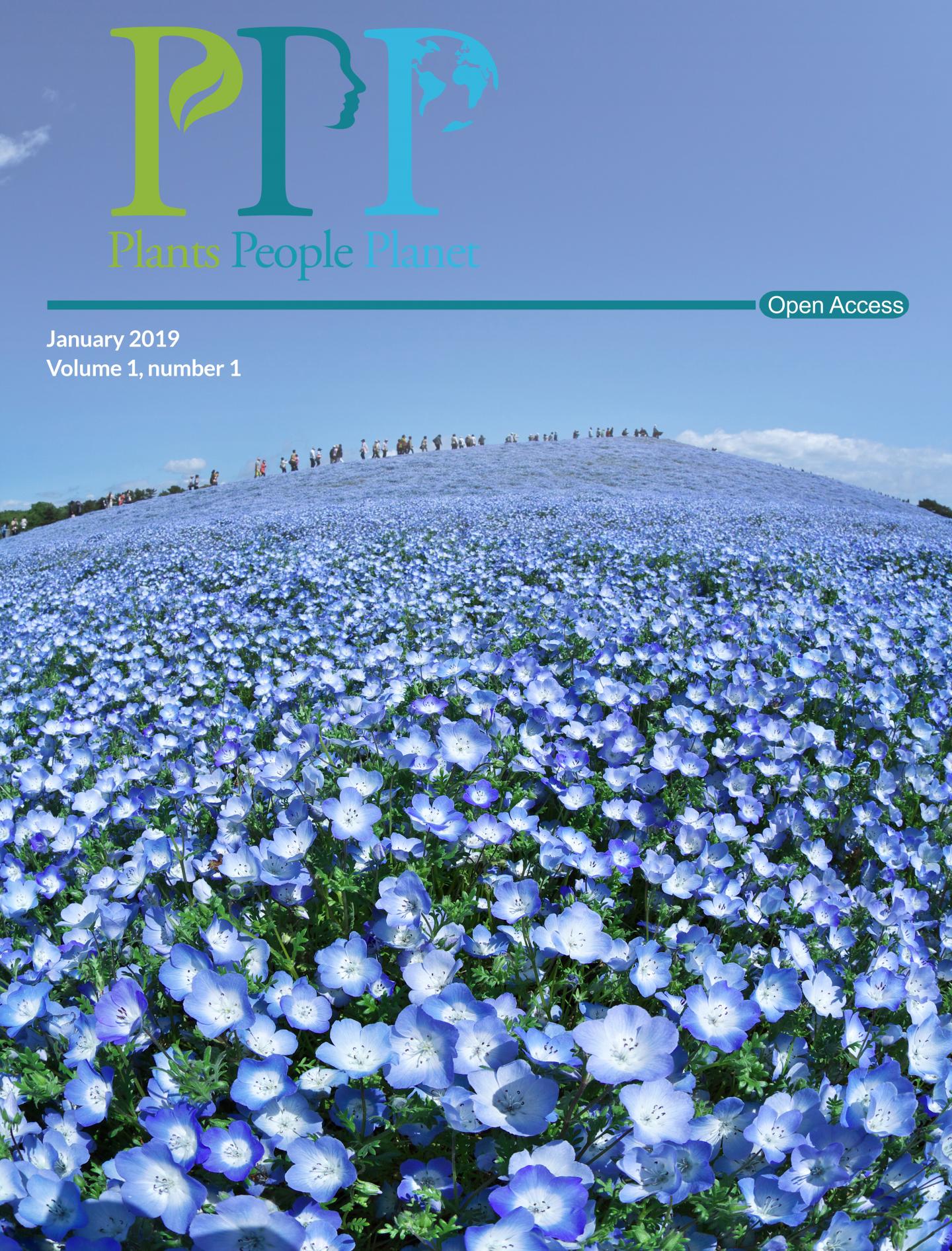 <i>Plants, People, Planet</i> Volume 1, Issue 1 Cover