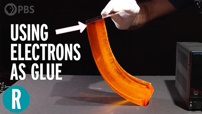 How does superglue work, and what the heck is electroadhesion? (video)