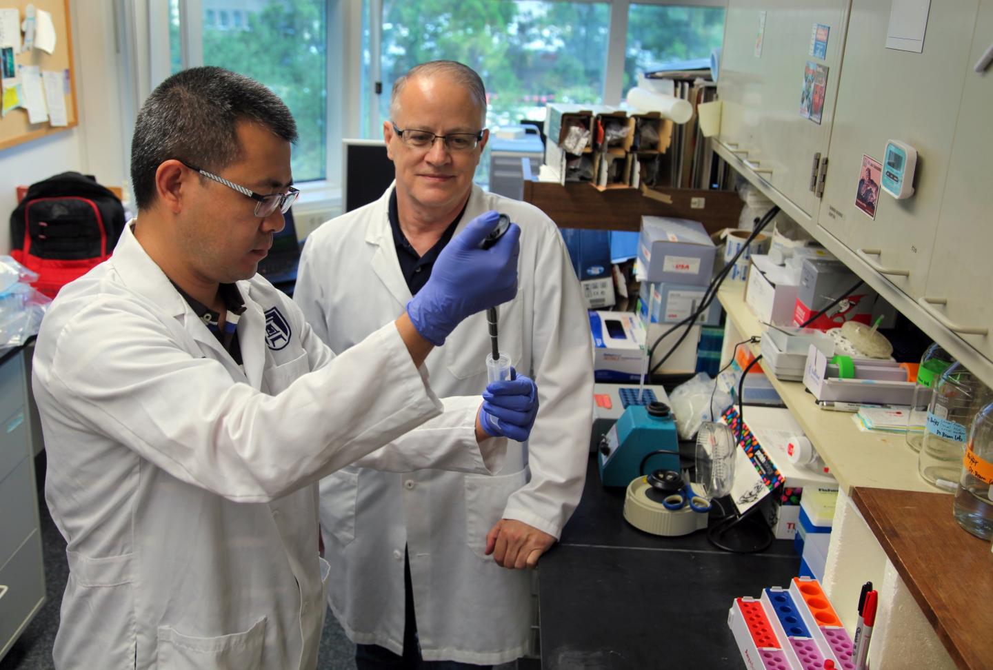 Dr. Darrell Brann and Dr. Yujiao Lu, Medical College of Georgia at Augusta University