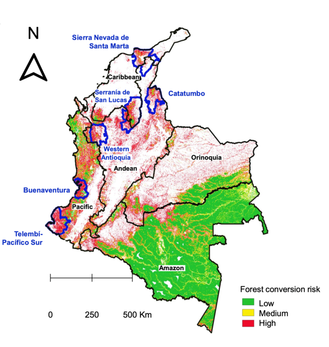 Colombia deforestation risk