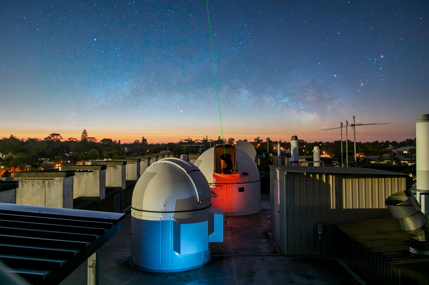 UWA's rooftop observatory.