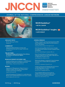 JNCCN Cover, October 2022