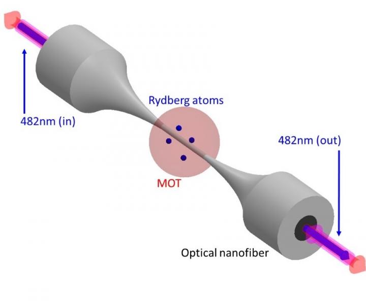 Magneto-optical trap