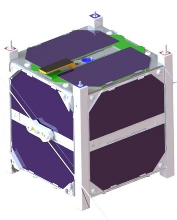 Representation of the nanosatellite